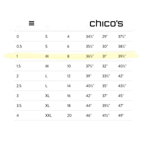 New! Chicos Semi-Sheer Button Down Top Sz M - Picture 3 of 3